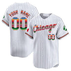 Custom Chicago White Sox Mexico Vapor Premier Limited Jersey V3- White 2 BFRAILEY