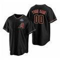 Custom Arizona Diamondbacks Active Player Black BFRAILEY 2023 World Series Cool Base Stitched Jersey
