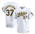 Oakland Athletics #37 Tyler Soderstrom White BFRAILEY Home Limited Stitched Jersey
