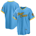 Milwaukee Brewers Powder Blue BFRAILEY City Connect Replica Team Jersey