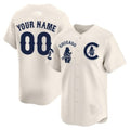 Custom Chicago Cubs Special Vapor Premier Limited Jersey V2 ¨C Cream BFRAILEY
