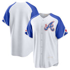 Atlanta Braves White BFRAILEY 2023 City Connect Replica Jersey