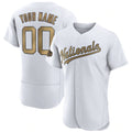 Custom Washington Nationals Active Player White BFRAILEY 2022 All-Star Flex Base Stitched Jersey