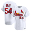 St. Louis Cardinals #54 Sonny Gray White BFRAILEY Home Limited Player Jersey