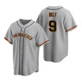 San Francisco Giants #9 Brandon Belt 2020 Grey BFRAILEY Jersey