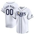 Custom Tampa Bay Rays Active Player White BFRAILEY Home Limited Stitched Jersey