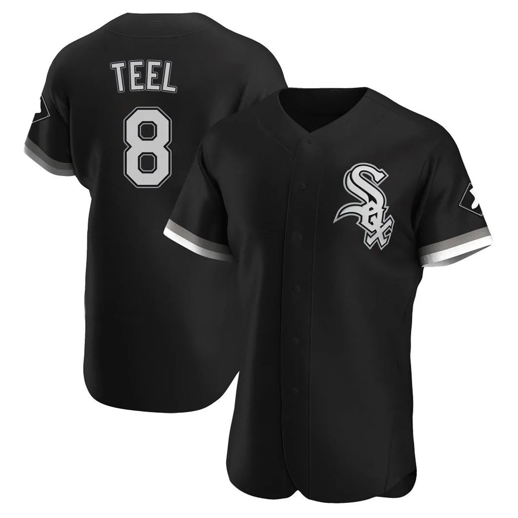 Chicago White Sox #8 Kyle Teel Player Black BFRAILEY Limited Elite Home Stitched Jerseys