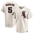 Chicago White Sox #5 Munetaka Murakami Player Cream BFRAILEY Cooperstown Collection Limited Home Stitched Jerseys