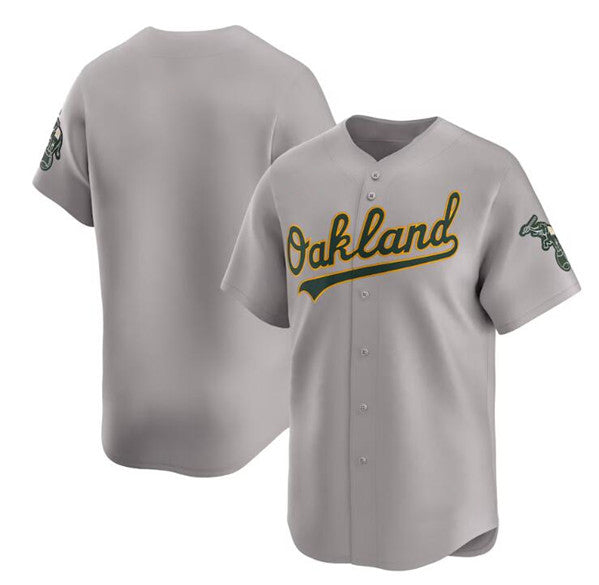 Oakland Athletics Blank Gray BFRAILEY Away Limited Stitched Jersey