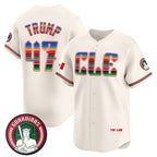 Cleveland Guardians #47 Donald Trump Cream BFRAILEY Mexico Vapor Premier Limited Stitched Jersey