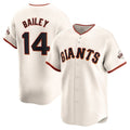 San Francisco Giants #14 Patrick Bailey Cream BFRAILEY 2024 Home Limited Stitched Jersey