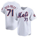 New York Mets #71 Sean Reid-Fole White BFRAILEY 2024 Home Limited Stitched Jersey