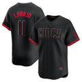 Cincinnati Reds #11 Barry Larkin Black BFRAILEY City Connect Limited Player Jersey