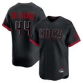 Cincinnati Reds #44 Elly De La Cruz Player Black BFRAILEY City Connect Home Limited Stitched Jerseys