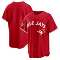Toronto Blue Jays Blank Red BFRAILEY 50 Seasons Patch Stitched Jersey