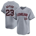 Cleveland Guardians #23 Bo Naylor Player Gray BFRAILEY Road Limited Home Stitched Jerseys