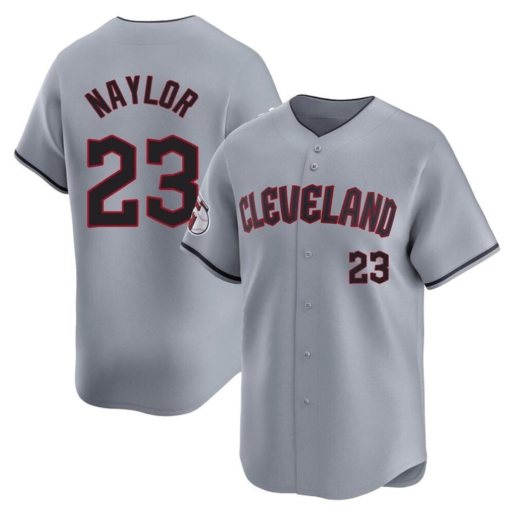 Cleveland Guardians #23 Bo Naylor Player Gray BFRAILEY Road Limited Home Stitched Jerseys