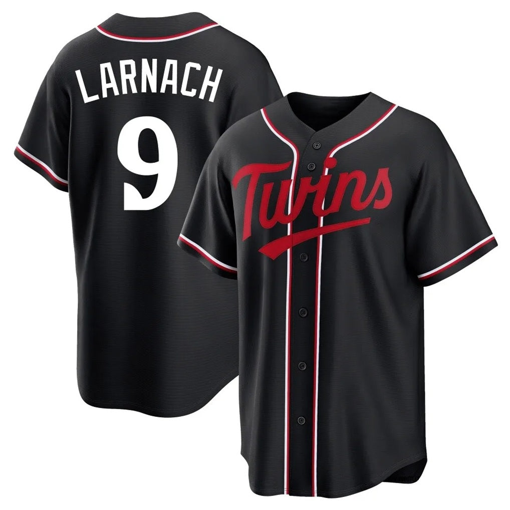Minnesota Twins #9 Trevor Larnach Player Black BFRAILEYFashion Out Home Limited Stitched Jerseys