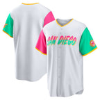San Diego Padres White BFRAILEY City Connect Replica Team Jersey