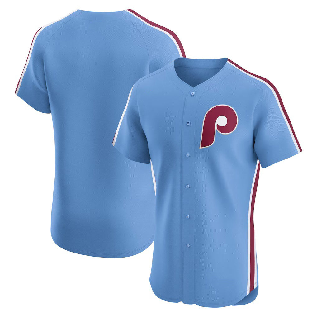 Philadelphia Phillies Light Blue BFRAILEY Alternate Elite Jersey