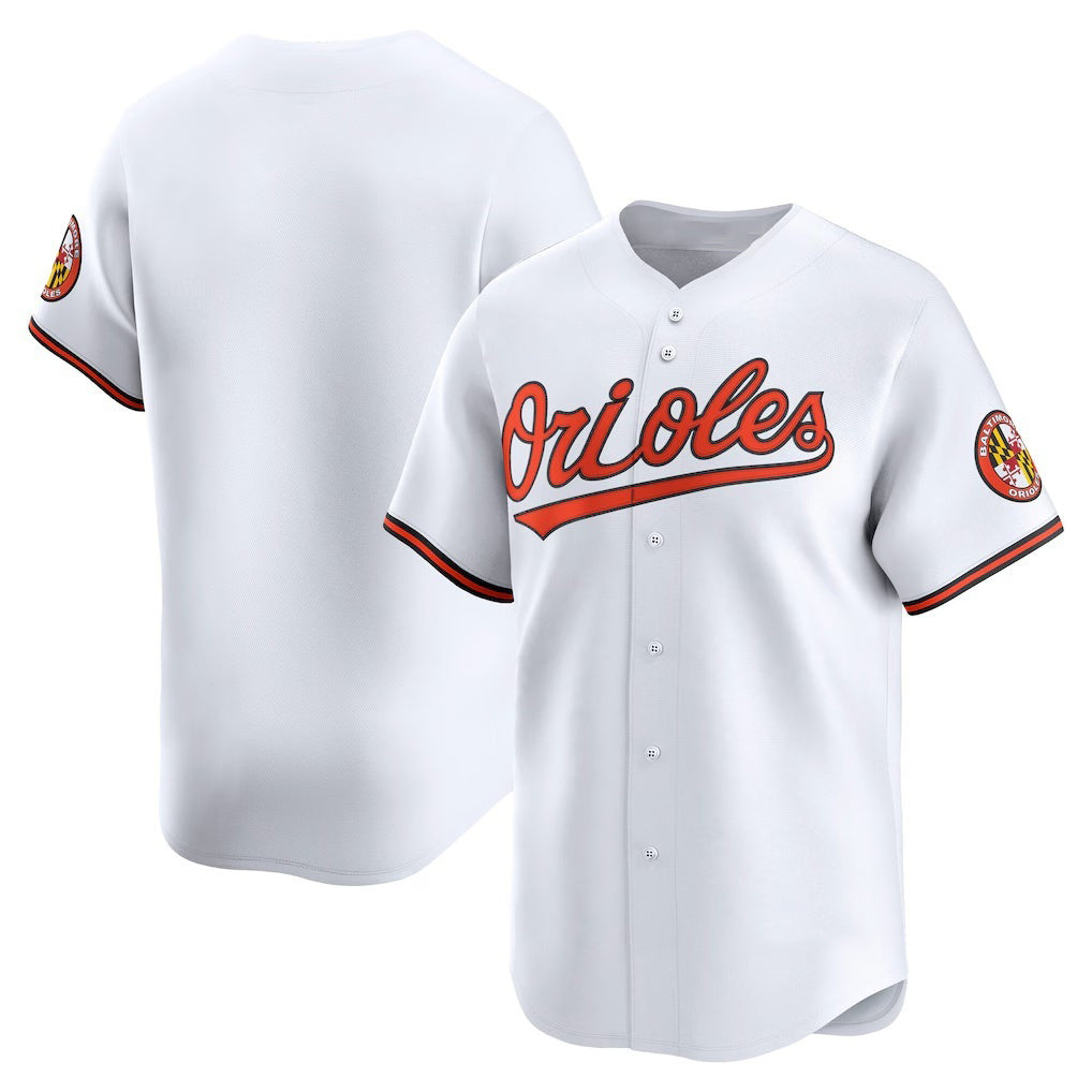 Baltimore Orioles White BFRAILEY Home Limited Jersey