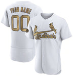 Custom St. Louis Cardinals Active Player White BFRAILEY 2022 All-Star Flex Base Stitched Jersey