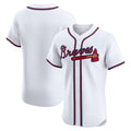 Atlanta Braves White BFRAILEY Home Elite Jersey