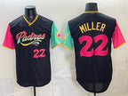 San Diego Padres #22 Mason Miller 2022 Black BFRAILEY City Connect Cool Base Stitched Jersey