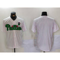 Philadelphia Phillies Blank White Green BFRAILEY Cool Base Stitched Jersey