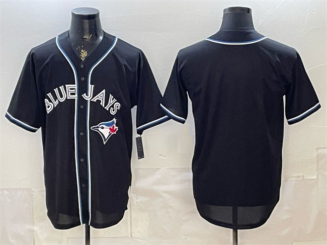 Toronto Blue Jays Blank 2026 Fashion Replica Black BFRAILEY Out Stitched Jersey