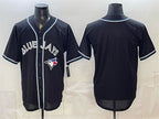 Toronto Blue Jays Blank 2026 Fashion Replica Black BFRAILEY Out Stitched Jersey