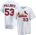 St. Louis Cardinals #53 Andre Pallante White BFRAILEY 2Home Limited Stitched Jersey