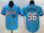Atlanta Braves #96 OutKast Powder Blue BFRAILEY 2026 City Connect Stadium Stitched Jersey