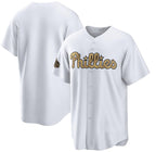 Philadelphia Phillies Blank White BFRAILEY 2022 All-Star Cool Base Stitched Jersey