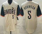 Baltimore Orioles #5 Brooks Robinson Cream BFRAILEY 2026 City Connect Stadium Jersey