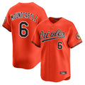 Baltimore Orioles #6 Ryan Mountcastle Player Orange BFRAILEY Limited Home Game Stitched Jerseys