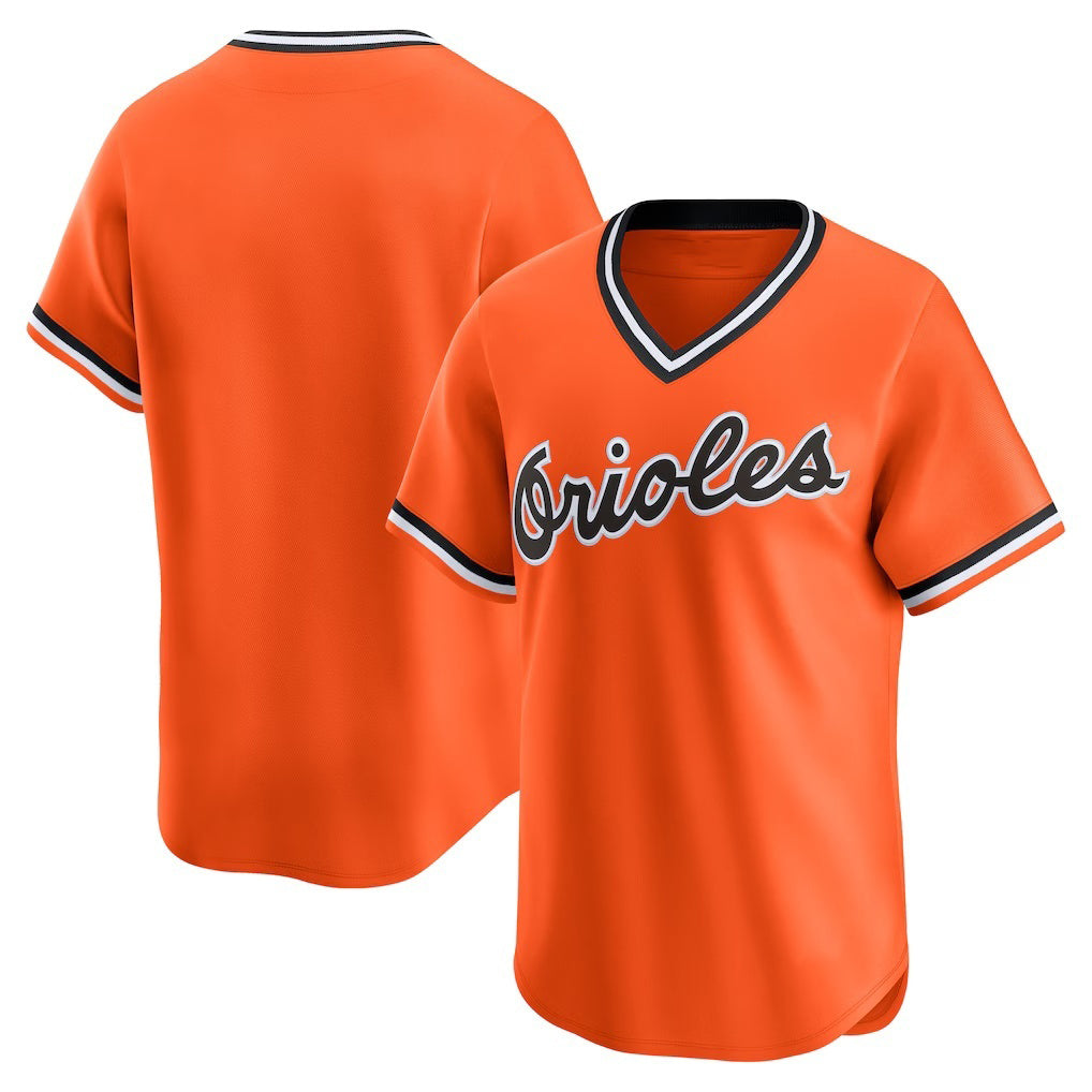 Baltimore Orioles Orange BFRAILEY Throwback Cooperstown Collection Limited Jersey