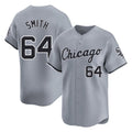 Chicago White Sox #64 Shane Smith Player Gray BFRAILEY Road Limited Home Stitched Jerseys