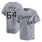 Chicago White Sox #64 Shane Smith Player Gray BFRAILEY Road Limited Home Stitched Jerseys
