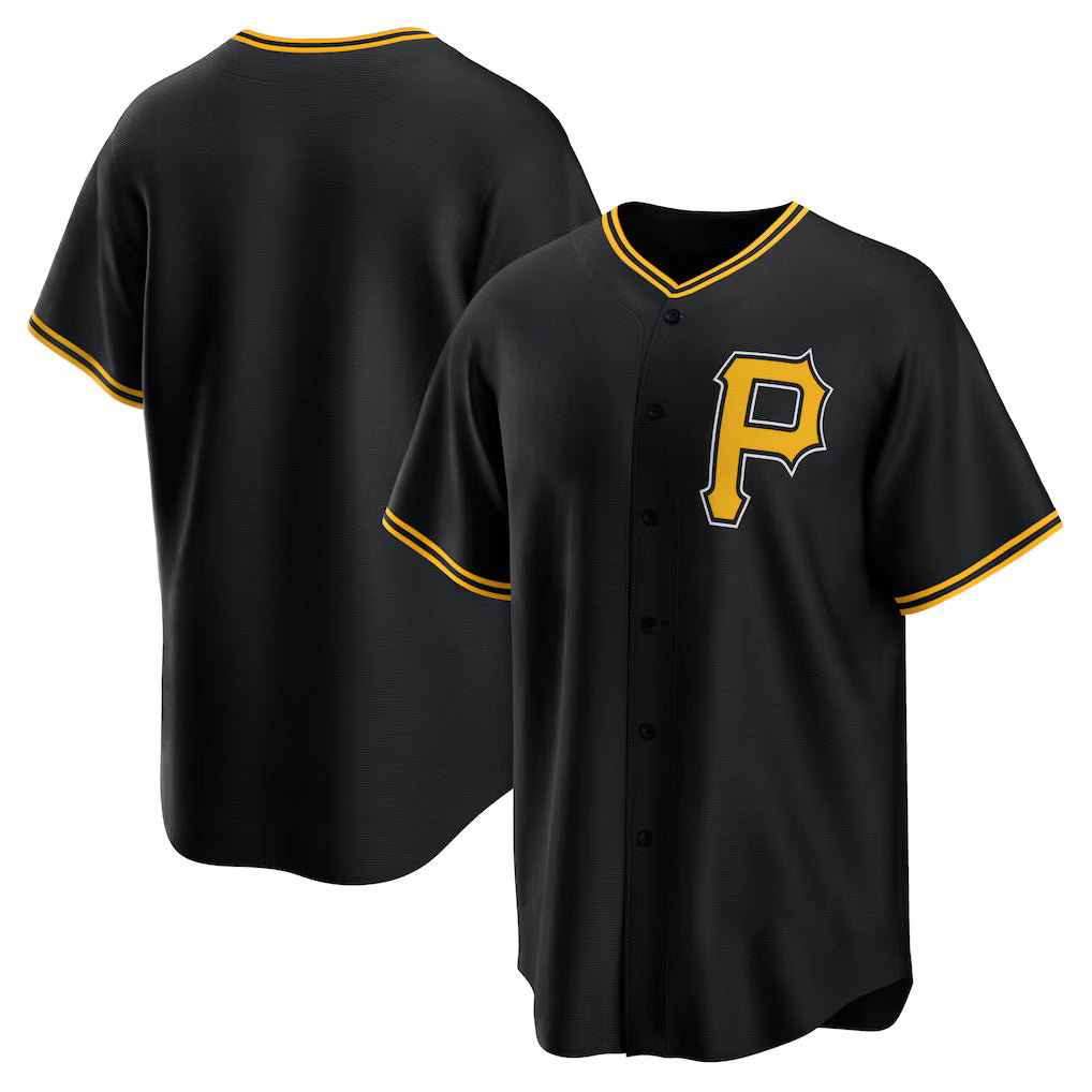 Pittsburgh Pirates Black BFRAILEY Alternate Replica Team Jersey 2