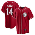 Cincinnati Reds #14 Pete Rose Player Red BFRAILEY Home Game Stitched Jerseys
