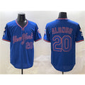 New York Mets #20 Pete Alonso Royal BFRAILEY 2025 Spring Training Stitched Jersey