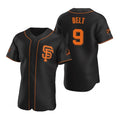 San Francisco Giants #9 Brandon Belt 2020 Black BFRAILEY Jersey
