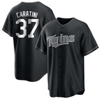 Minnesota Twins #37 Victor Caratini Player Black BFRAILEYHome Game Stitched Jerseys