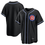 Chicago Cubs Black BFRAILEY Home Game Blank Player Stitched Jerseys