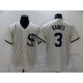 Chicago White Sox #3 Harold Baines 2021 Cream BFRAILEY Field of Dreams Name Cool Base Stitched Jersey