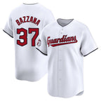 Cleveland Guardians #37 Travis Bazzana Player White BFRAILEY Limited Home Stitched Jerseys