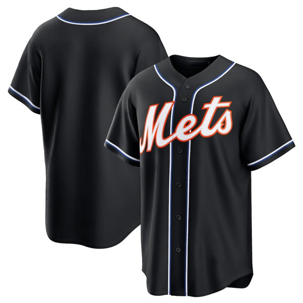 New York Mets Blank 2026 Black BFRAILEY Out Stitched Jersey