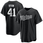 Minnesota Twins #41 Joe Ryan Player Black BFRAILEYHome Game Stitched Jerseys