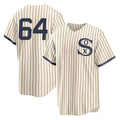 Chicago White Sox #64 Shane Smith Player Cream BFRAILEY Field of Dreams Home Game Stitched Jerseys